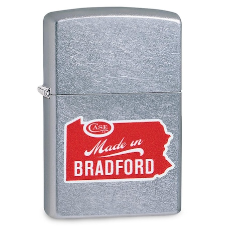 Case Cutlery 2023 Case Zippo Lighter Case Made In Bradford Logo CAS-52479